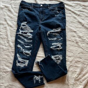 American Eagle Distressed Blue Women's Jeans